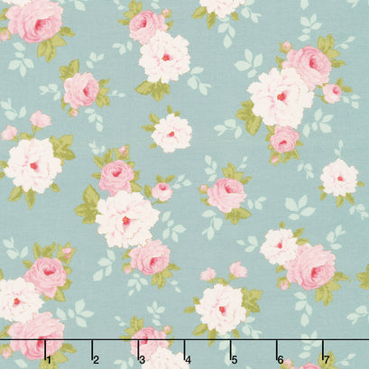 Sunday Brunch - Pernille Teal Yardage