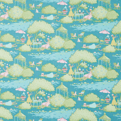 Sunday Brunch - Sunday Brunch Teal Yardage