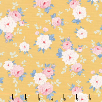 Sunday Brunch - Pernille Yellow Yardage