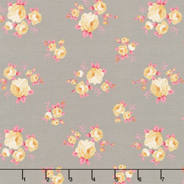 Sunday Brunch - Mille Grey Yardage