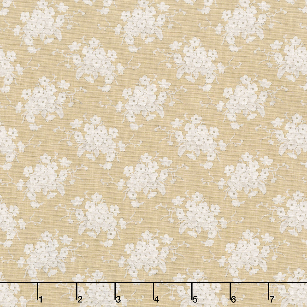 Sunday Brunch - White Flower Sand Yardage