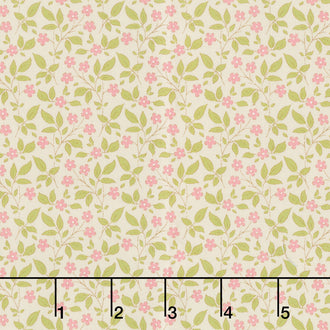 Sunday Brunch - Tipsy Cream/Pink Yardage