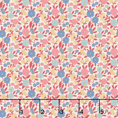 Wallflower - Janice Red Yardage