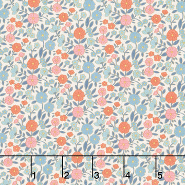 Wallflower - Janice Blue Yardage