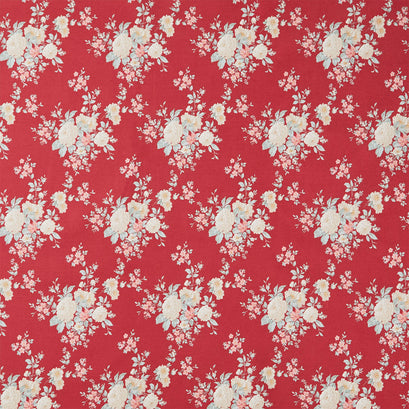 Merry Little Christmas - Carol Burgundy Yardage