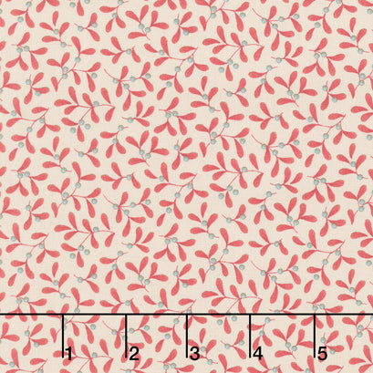 Merry Little Christmas - Mistletoe Red Yardage