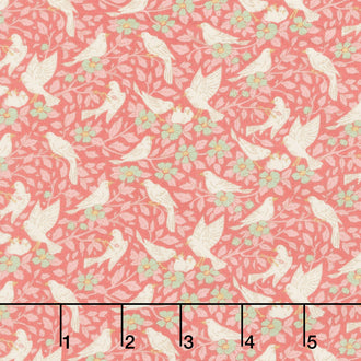 Songbird - Ava Coral Yardage