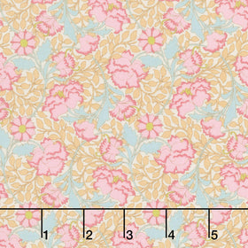 Songbird - Flora Mustard Yardage