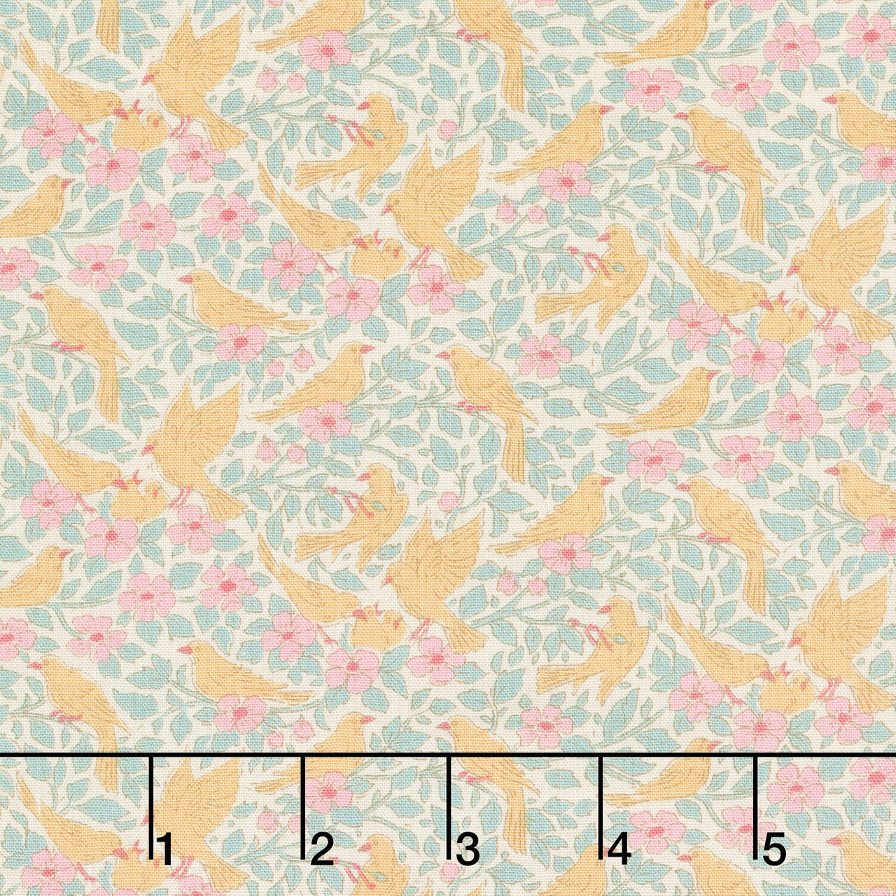 Songbird - Ava Teal Yardage