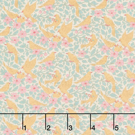 Songbird - Ava Teal Yardage