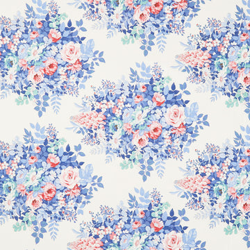 Something Blue - Whimsyflower Cream Yardage