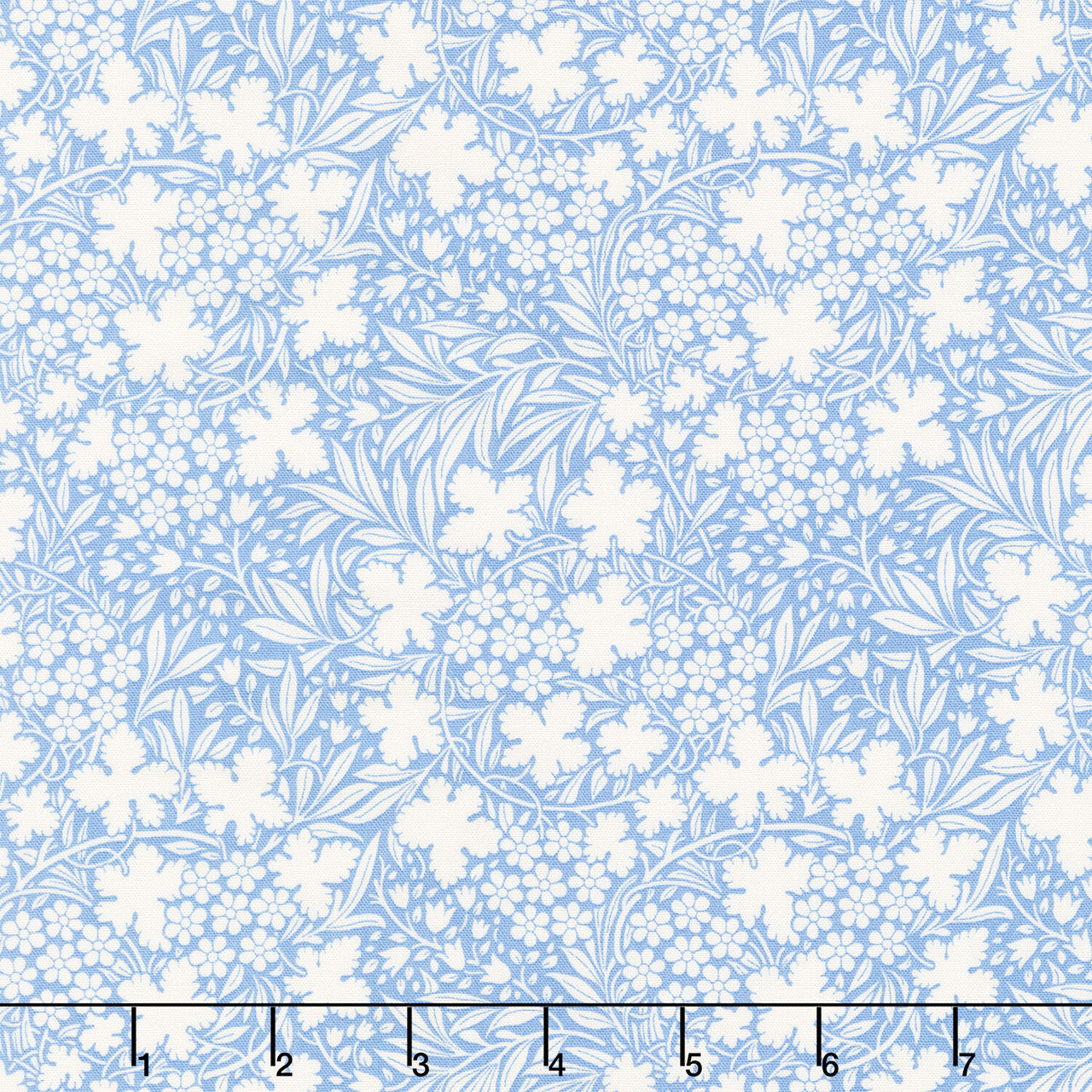 Something Blue - Bushbloom Blue Yardage