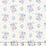 Something Blue (Tilda) - First Kiss Cream Yardage