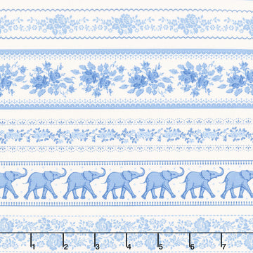 Something Blue - Borders Blue Yardage