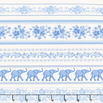 Something Blue - Borders Blue Yardage