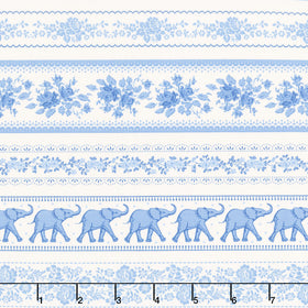 Something Blue - Borders Blue Yardage