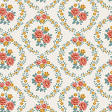 Village Life - Mable Warm Cream Yardage