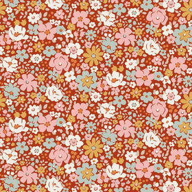Village Life - Esther Rust Yardage