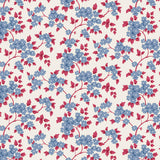 Village Life - Ruth Blue Yardage