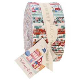 Village Life Fabric Roll