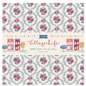 Village Life 10" Squares