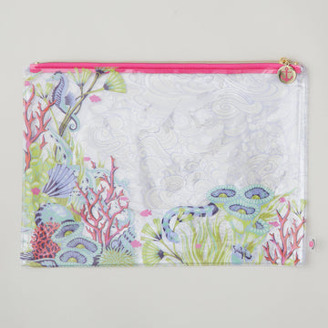 Tula Pink Floral Reef Collection Medium Bag