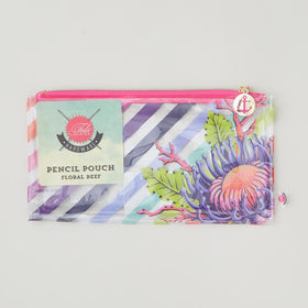 Tula Pink Floral Reef Collection Pencil Pouch