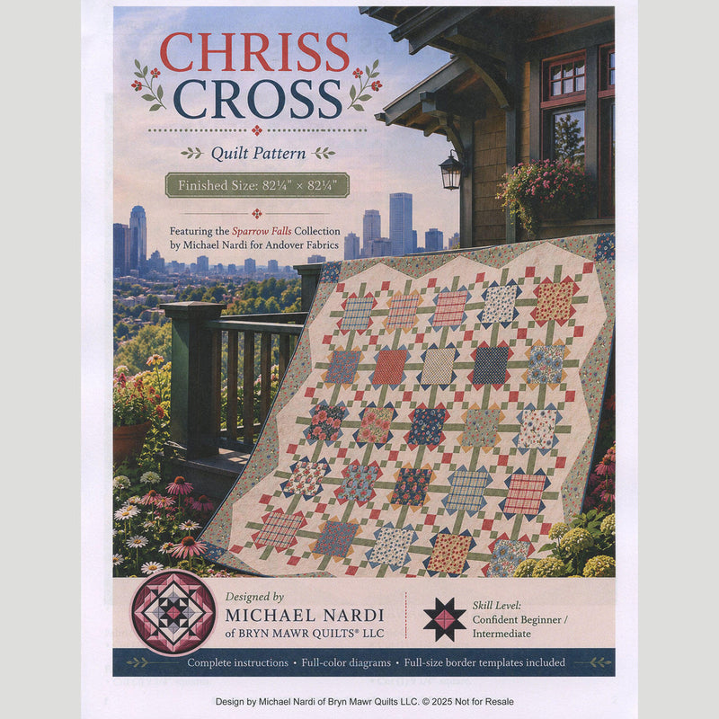 Chriss Cross Quilt Pattern