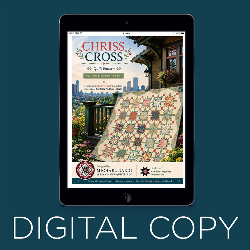 Digital Download - Chriss Cross Quilt Pattern