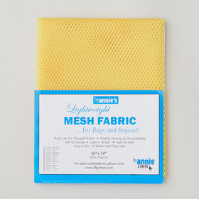 ByAnnie Lightweight Mesh - 18" x 54" - Dandelion