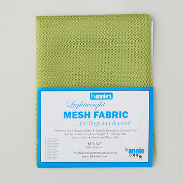 ByAnnie Lightweight Mesh - 18" x 54" - Apple Green