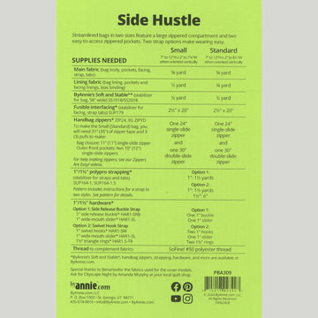 Side Hustle Crossbody Bag Pattern