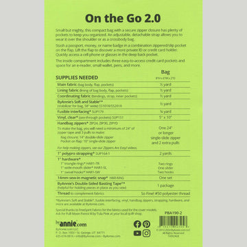 On the Go 2.0 Crossbody Bag Pattern