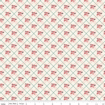 Love You Always - Floral Plaid - Cream