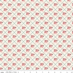 Love You Always - Floral Plaid - Cream