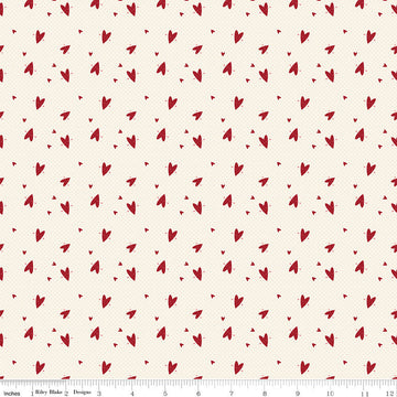 Love You Always - Hearts - Cream