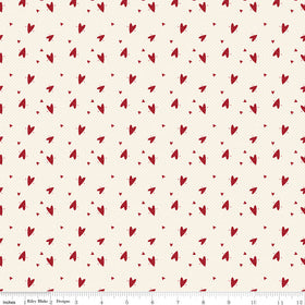 Love You Always - Hearts - Cream