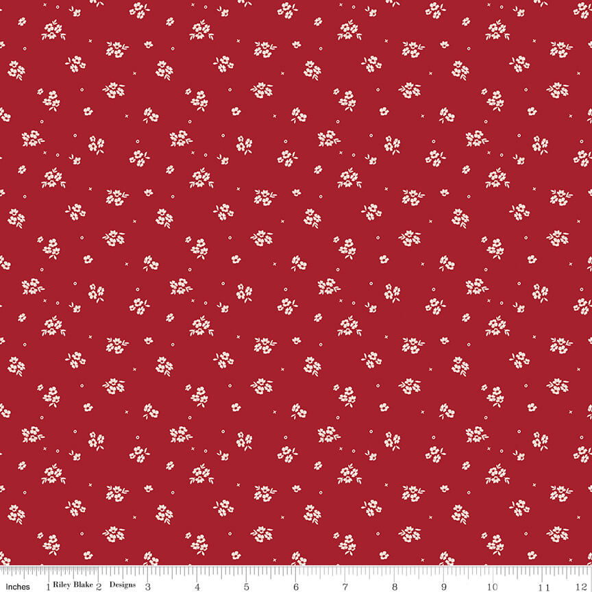 Love You Always - Ditsy - Red