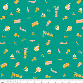 The Genesis of a Journey - Modes of Travel - Teal