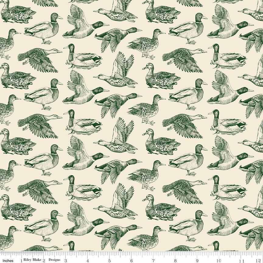 Plaid-Venture Club - Ducks - Cream