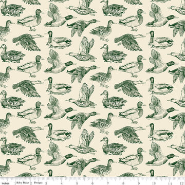 Plaid-Venture Club - Ducks - Cream