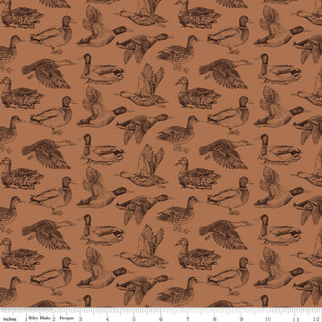 Plaid-Venture Club - Ducks - Nutmeg