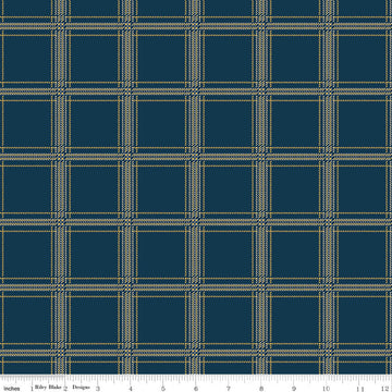 Plaid-Venture Club - Hunter - Navy