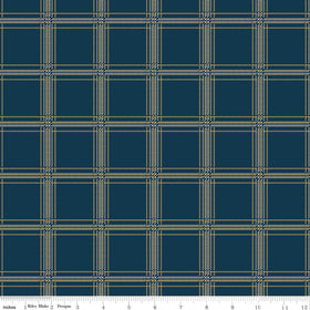 Plaid-Venture Club - Hunter - Navy
