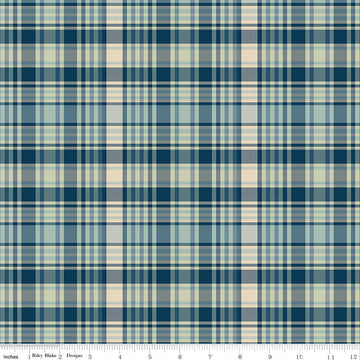 Plaid-Venture Club - Fisher - Blue