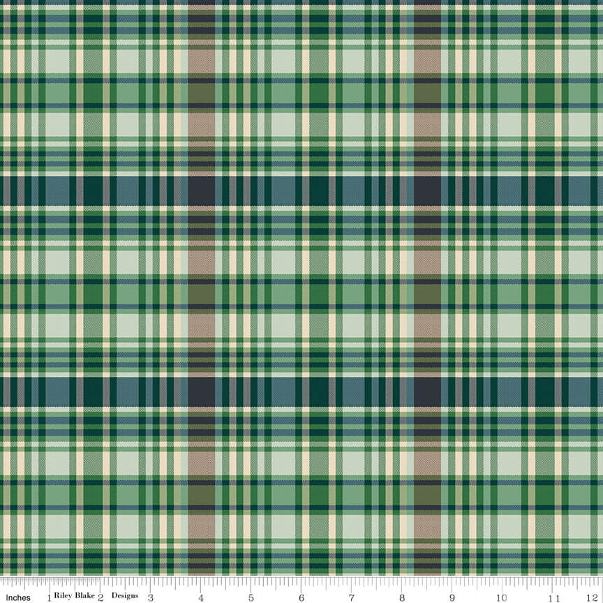Plaid-Venture Club - Fisher - Green