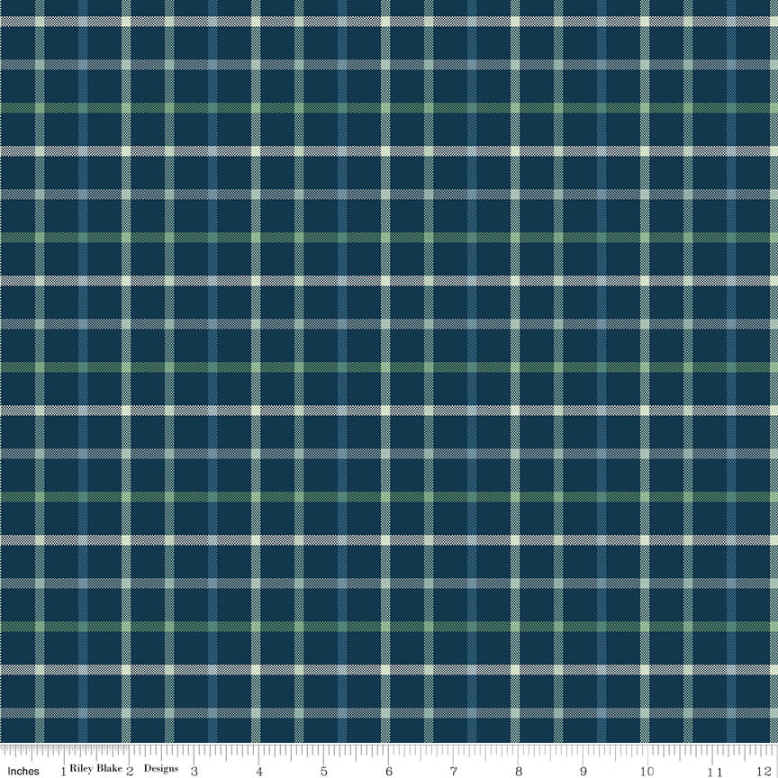 Plaid-Venture Club - Camper - Navy
