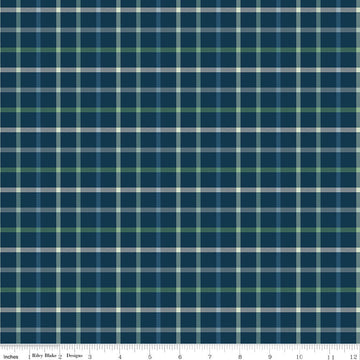 Plaid-Venture Club - Camper - Navy