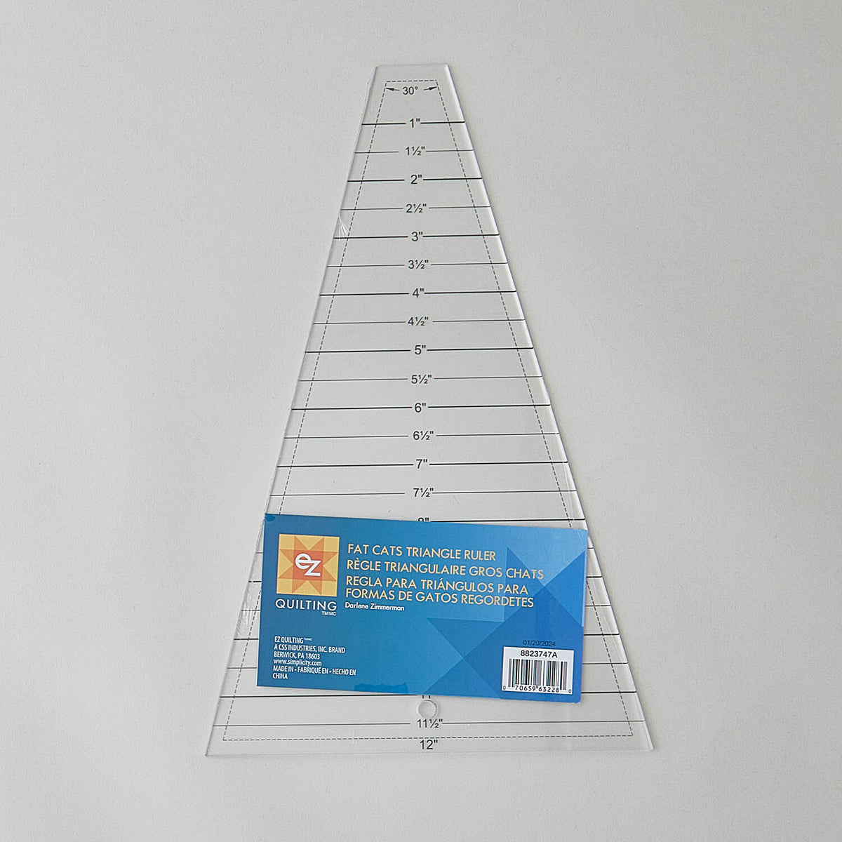 EZ Quilting Fat Cats Triangle Ruler