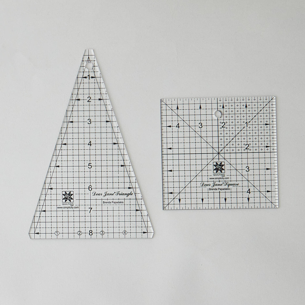 EZ Quilting Dear Jane Ruler Set